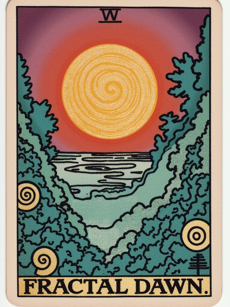 Фрактальный Рассвет - Карта Дня