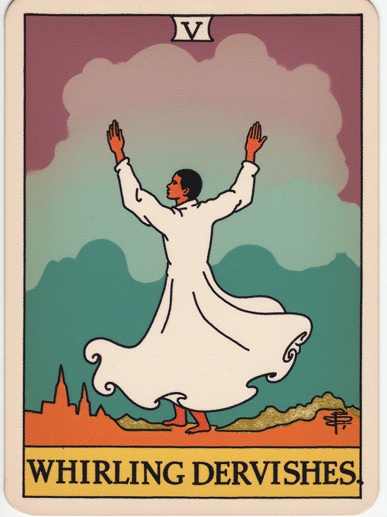 Вертящиеся дервиши - Карта Дня