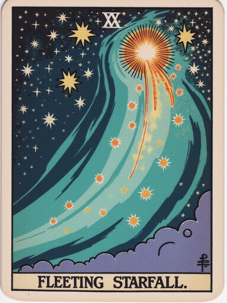 Пролетающая звезда - Карта Дня